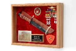 Military Knife Display Case