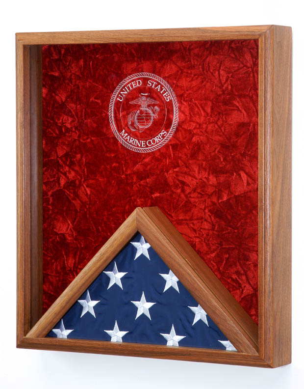 Combo Flag and Display Case