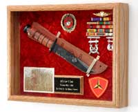 military memorbilia case