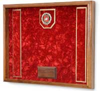 military gift shadow box