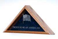 american flag display case