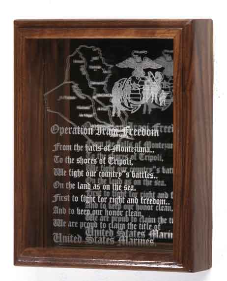 mirrored shadowbox