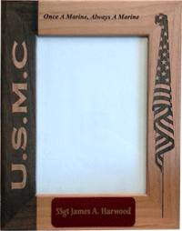 marine photo frame