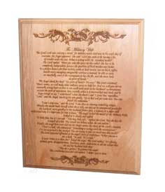 army wife plaque