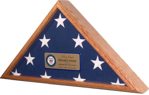 flag shadow box