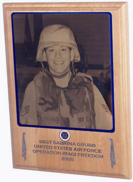 soldier plaque