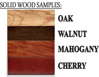 wood samples