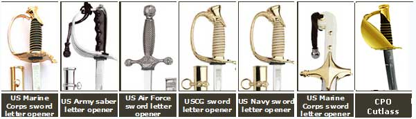 sword letter opener